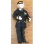 Admiral Hand Sculpted Doll (150mmH)