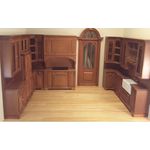 Cambridge Manor Kitchen in Cherry Finish