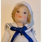 Boy in Sailor Suit Porcelain Doll (110Hmm)