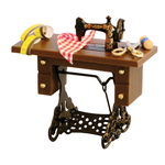 Sewing Machine on Table with Accessories (80 x 35 x 80Hmm)