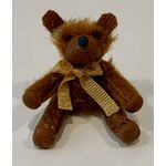 Teddy Bear Sitting Brown (24 x 25 x 21mm)