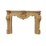 Fireplace Cream Carved (144mm x 30mm x 95mm)