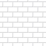 A3 Embossed White Metro Tiling (420 x 297mm)