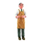 Butler / Shop Keeper with Brown Apron (150Hmm)