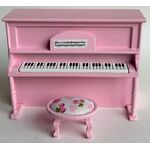 Pink Upright Piano (133W x 55D x 98mmH)