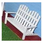 Outdoor 2 Seater Chair White (120 x 70 x 82Hmm)