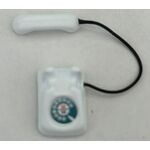 Telephone Modern White (13 x 16 x 8Hmm)