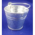 Silver Bucket (45mm Top Diam, 32mm Bottom Diam, 40mmH)