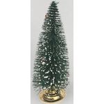 Christmas Tree with LED Flashing Lights, External Battery Pack (160mmH)