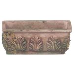 Flower Box Grey Brown with Moss (Price Each) (0.75"H x 2"W x 0.75"D)