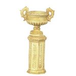 Ancient Urn with Base Tan (3.625"H) (Price Each)