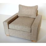 Davis Chair Wheat by PRD Miniatures  (90W x 88D x 62Hmm)
