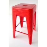 Tolix Chair Red by PRD Miniatures  (38W x 40D x 75Hmm)