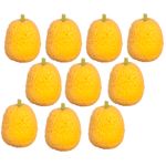 Food Peaches 10 Pieces (0.375"H x 0.25"W x 0.25"D)
