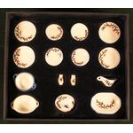 Tea Set 15pc Salt and Pepper Set, Red/Green Berry