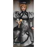 Grandmother in Silver Net Doll (158mmH)