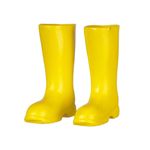 Yellow Rubber Boots (3/4" x 5/16" x 1-1/16")