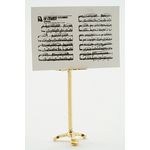 Brass Music Stand with Sheet Music (2 1/8"H)