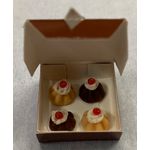 Cakes in a Box Set 6 (Boxes 22 x 22mm)