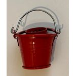 Red Bucket with Mop (Broom 90L, Bucket 25H x 30mmDiam)
