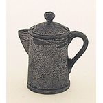 Black Coffee Pot (12 Diam x 20Hmm)ed (26Lmm)