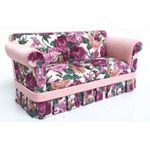 Country Style Overstuffed Settee  (150W x 60D x 70Hmm)