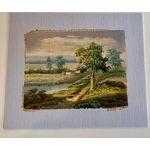 Fine Hand Painted Oil Painting Scene by Jeannetta Kendall  (70 x 50mm)
