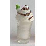 Large White Drink with White/Choc Cream on Top (14Diam x 30H)
