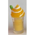 Large Yellow Drink with Yellow Cream on Top (14Diam x 30H)
