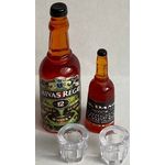 Whiskey Set of 4 (45H, 30H and Glass 9Diam x 14Hmm)