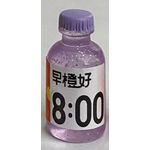 1:6 or Large 1:12 Juice 8:00 Bottle with Purple Lid (12 Diam x 24Hmm)
