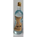 1:6 or Large 1:12 Shapely Wine Bottle Blue (10 Diam x 40Hmm)