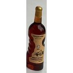 1:6 or Large 1:12 Shapely Wine Bottle Brown (10 Diam x 40Hmm)