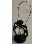 Plastic Lantern Black (20 Diam x 26Hmm (plus loop)) (Not Electrical)