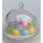 Macaroons with Cake Stand and Lid (32Diam x 35Hmm)