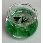 Fish in a Bowl Black (27 Diameter x 20Hmm)