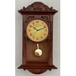 Clock Large Brown (60H x 34W x 12Dmm)