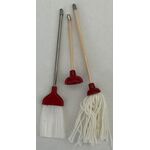 Mop, Broom and Plunger Red (Broom 85L, Mop 90L, Plunger 50Lmm)