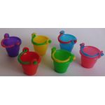 Plastic Buckets Set of 6 (15mmH)