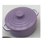 Baking Dish with Lid Purple (20Diam x 14Hmm)