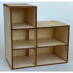 1:144 Art Deco House Kit (60 x 60 x 50mm)