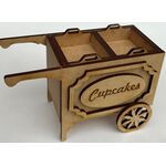 Laser Cut Cupcake Cart Kit