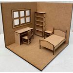 Corner Room Box Bedroom Kit Laser Cut (260 x 260 x 240Hmm)