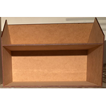 1:24 Wide Cottage 3 Kit Laser Cut (290W x 215H x 140D + 75mm for Verandah)