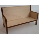 1:24 Laser Cut Couch Kit