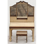1:48 Scale Dressing Table and Stool Kit Laser Cut