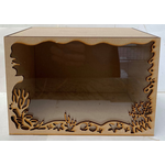 1:24 Room Box Under the Sea with Wooden Top Kit (Inside 192W x 149D x 133Hmm)