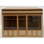 1:24 Room Box Victorian with Wooden Top Kit (Inside 192W x 149D x 133Hmm)
