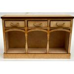 Sideboard with 3 Arches Kit Laser Cut