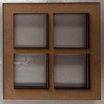 Window Dormer Laser Cut Kit (70 x 70 fits 62 x 62mm)